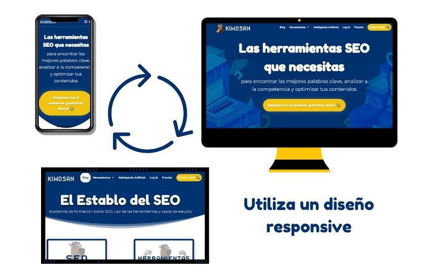 mejores prácticas de diseño responsive seo