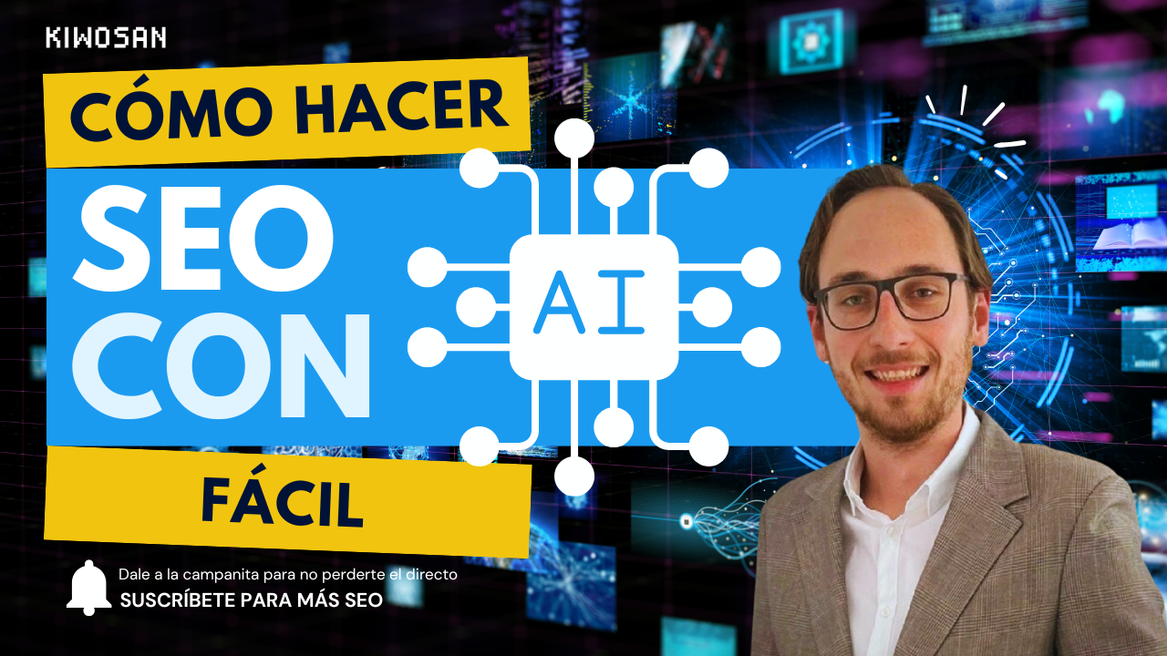 webinar cómo hacer seo con inteligencia artificial fácil