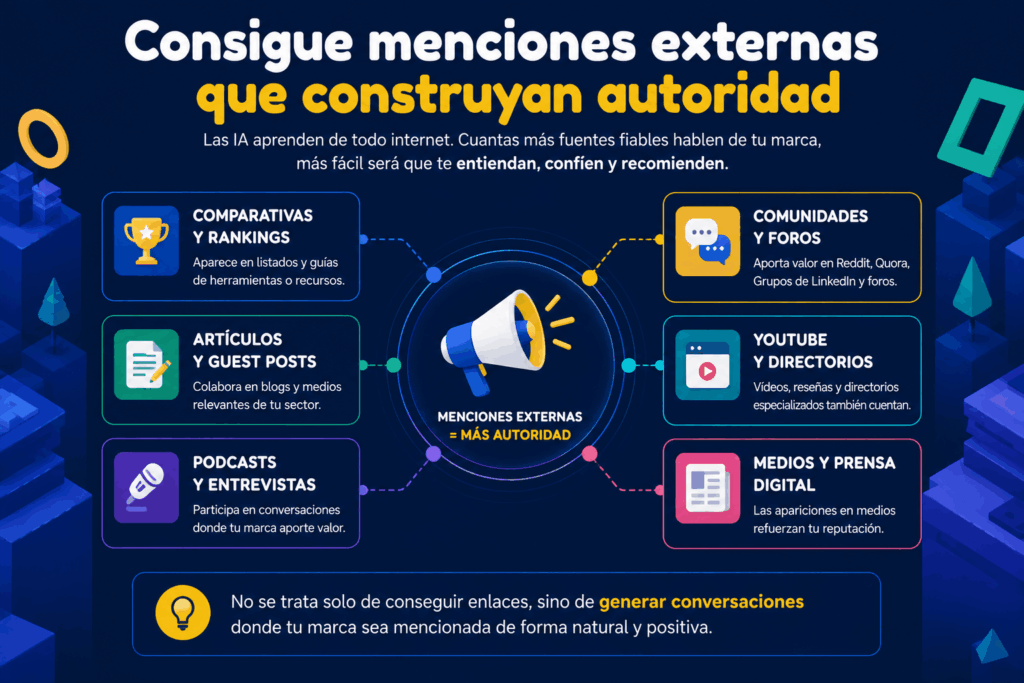 Ejemplo de mapa de prompts para medir la visibilidad de una marca en ChatGPT y otros motores generativos.